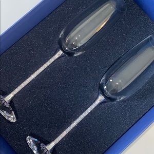Swarovski Champagne Flutes